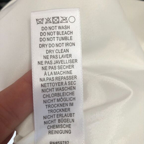 Adrianna Papell Black Lace Overlay Short Sleeve Peplum Knee Length Dress Sz 6 - Picture 12 of 16